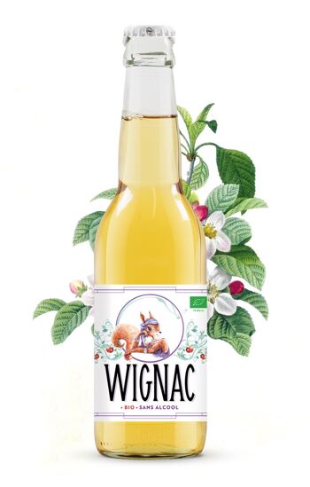 Wignac sans alcool Bio - Lady Squirrel 33cl 1