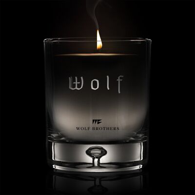 WOLF - bougie parfumée de luxe coulée à la main