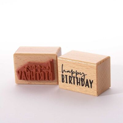Motif stamp title: Happy Birthday