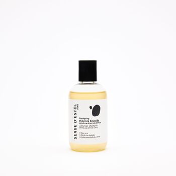 Shampoing sans sulfate cheveux bouclés 100 ml - Aloe Vera Bio - Huile Essentielle Citron- 99,5% d'Origine naturelle - Certifié ECOCERT COSMOS NATURAL - VEGAN - Définit les boucles et élimine les frisottis 1
