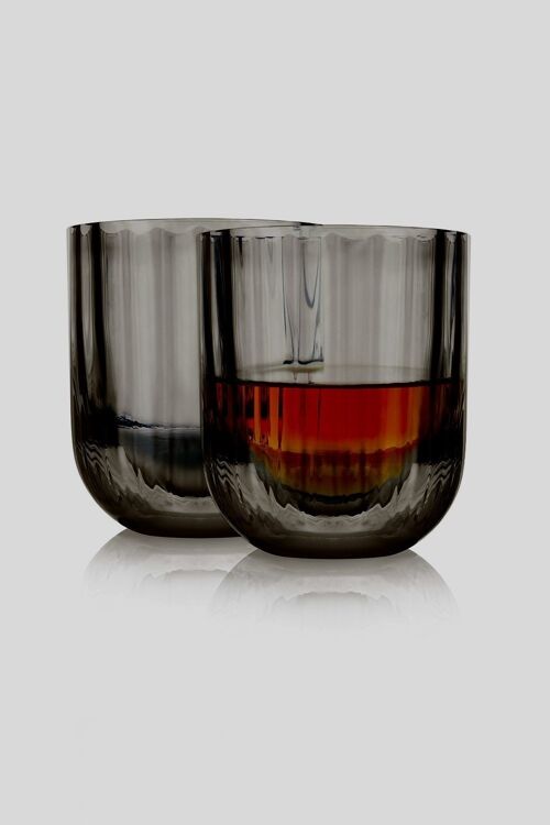 Amber Tasting Box II Black AmberGlass Verre de dégustation Whisky fabriqué à la main