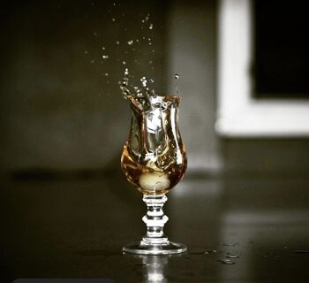 G410 AmberGlass Verre de dégustation Whisky fabriqué à la main 7