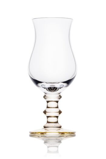 G411 AmberGlass Verre de dégustation Whisky fabriqué à la main 1