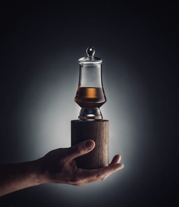 G500 AmberGlass Verre de dégustation Whisky fabriqué à la main 4