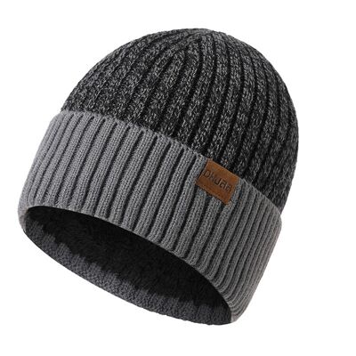 Bonnet d'hiver en tricot chaud pour hommes