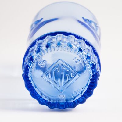 BLUE COCKTAIL GLASS "GILO" 33cl - SET OF 4 (CITADELLE GIN)