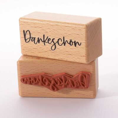 Motivstempel Titel: Dankeschön