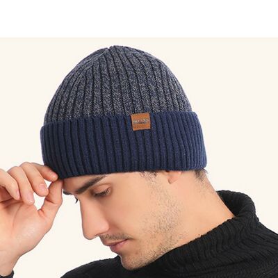 Gorro de punto cálido de invierno para hombre