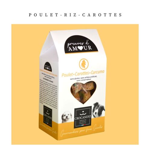 Sachet de biscuits au Poulet