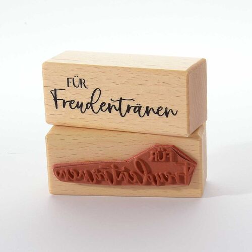 Motivstempel Titel: Für Freudentränen