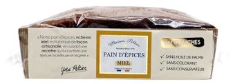 Pain d'épices miel tranché 250g