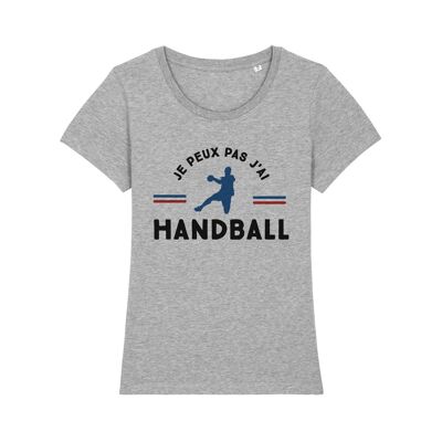 HEISSES GRAUES TSHIRT Ich kann keine Handballfrau haben
