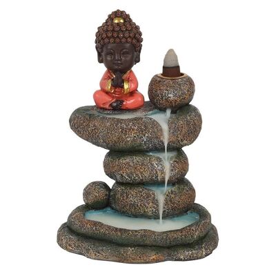 Red Buddha und Rock Pond Rückfluss Räuchergefäß