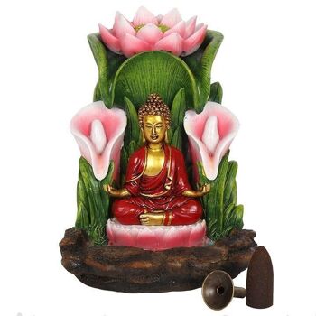 Brûleur d'encens coloré de refoulement de Bouddha 3