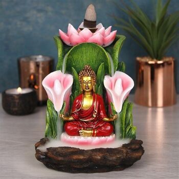 Brûleur d'encens coloré de refoulement de Bouddha 4