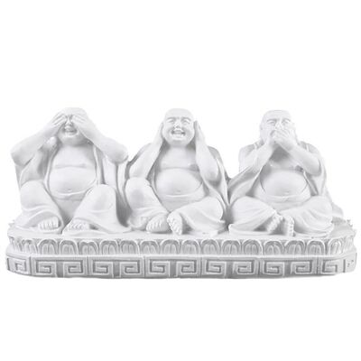 Sehen, hören, sprechen Sie nichts Böses Buddhas