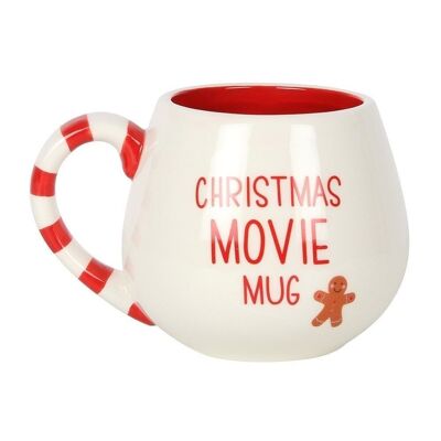 Weihnachtsfilm abgerundete Tasse
