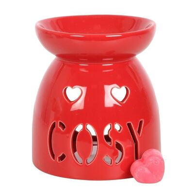 Cozy Ceramic Wax Melt Burner Set de regalo