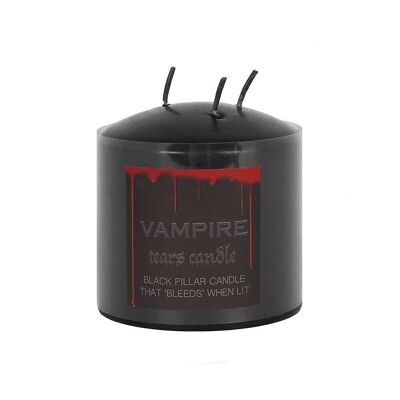 Bougie Pilier Larmes de Vampire 7,5 cm