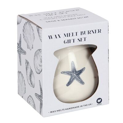 Starfish Wax Melt Burner Geschenkset