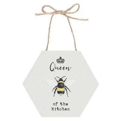 Queen of the Kitchen Hanging Sign