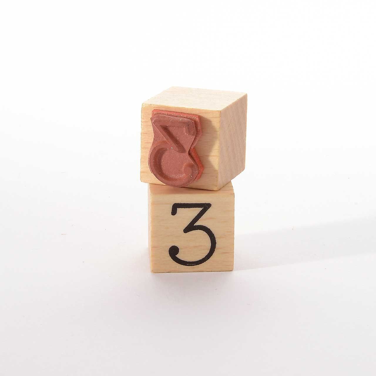 Titolo francobollo motivo: Numeri - 3