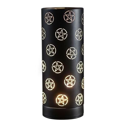 Lampe aromatique Pentagram noire