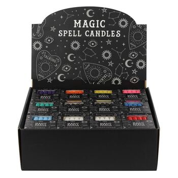 Bougies Magic Spell Présentoir de 48 pièces 1