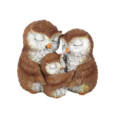 Owl-ways Be Together Adorno familiar de búho