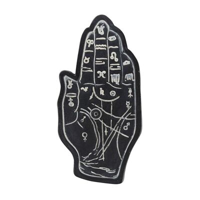 Resin Palmistry Incense Holder