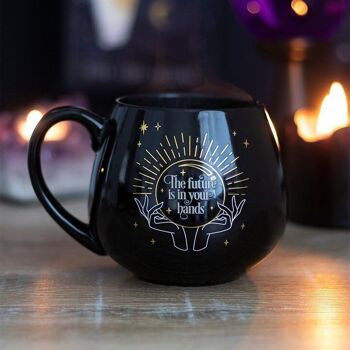 Tasse changeante de couleur Black Fortune Teller 4