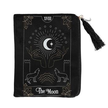Sac zippé The Moon Tarot Card 1