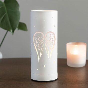 Lampe Aroma Electrique Ailes d'Ange Blanches 4