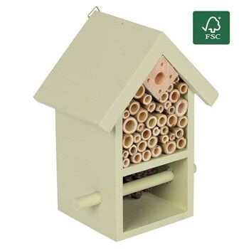 HÔTEL EN BOIS POUR INSECTES ET ABEILLES 3