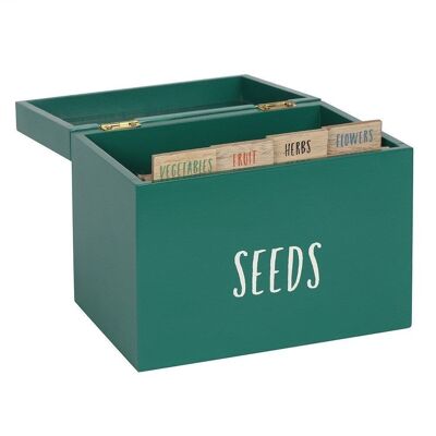 Caja de almacenamiento de semillas