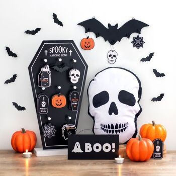 Présentoir Mini Spooky Signs de 48 pièces 3