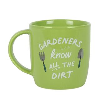 Les jardiniers connaissent toute la tasse en céramique Dirt 1