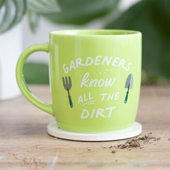 Les jardiniers connaissent toute la tasse en céramique Dirt 3