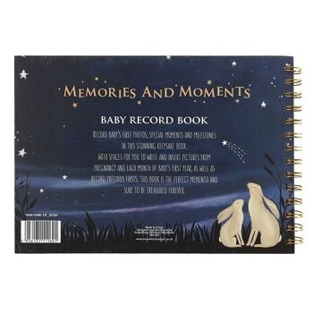 Livre souvenir bébé Regarde les étoiles 5