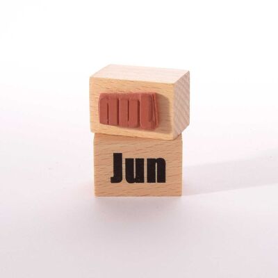 Motivstempel Titel: Monate - Jun