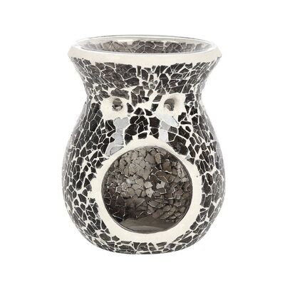 Kleiner Gunmetal Grey Crackle Oil Burner