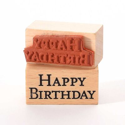 Motif stamp title: Happy Birthday