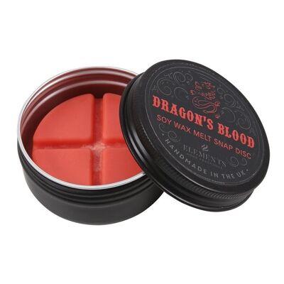 Dragon's Blood Sojawachs Snap Disc