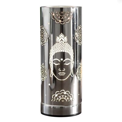 Lámpara aromática eléctrica Silver Budda Mandala
