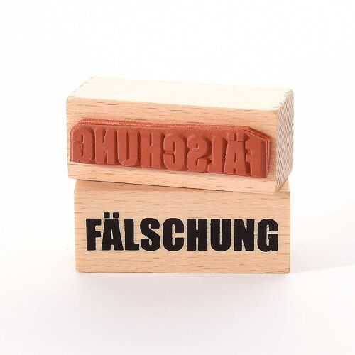 Motivstempel Titel: Fälschung