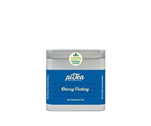 Mini Cherry Picking, Schwarzer Tee, Dose,