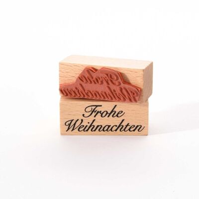 Motivstempel Titel: Frohe Weihnachten