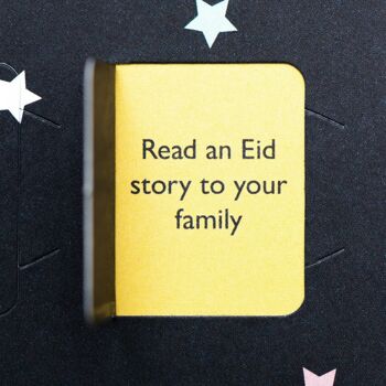 Calendrier papier Stars ‘Ramadan Kareem’ Kids Countdown to Eid Good Deeds 4