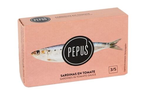 Sardinas Salsa Tomate PEPUS RR-125