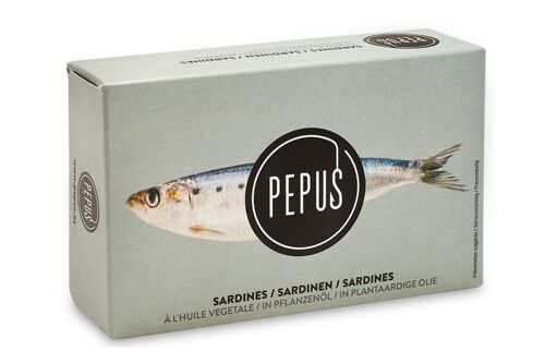 Sardinas Aceite Vegetal PUPUS RR-125